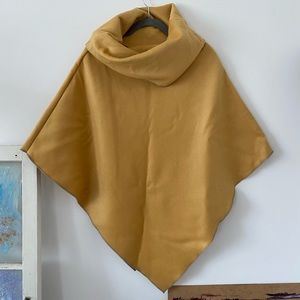 Priestess + Deer poncho - funnel cowl neck